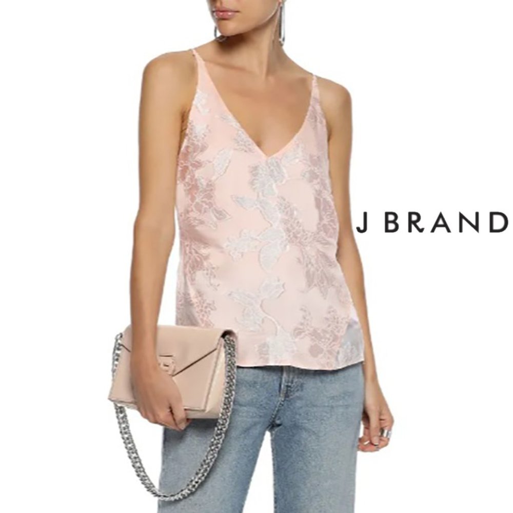 NWT J Brand fil coupé silk blend cami